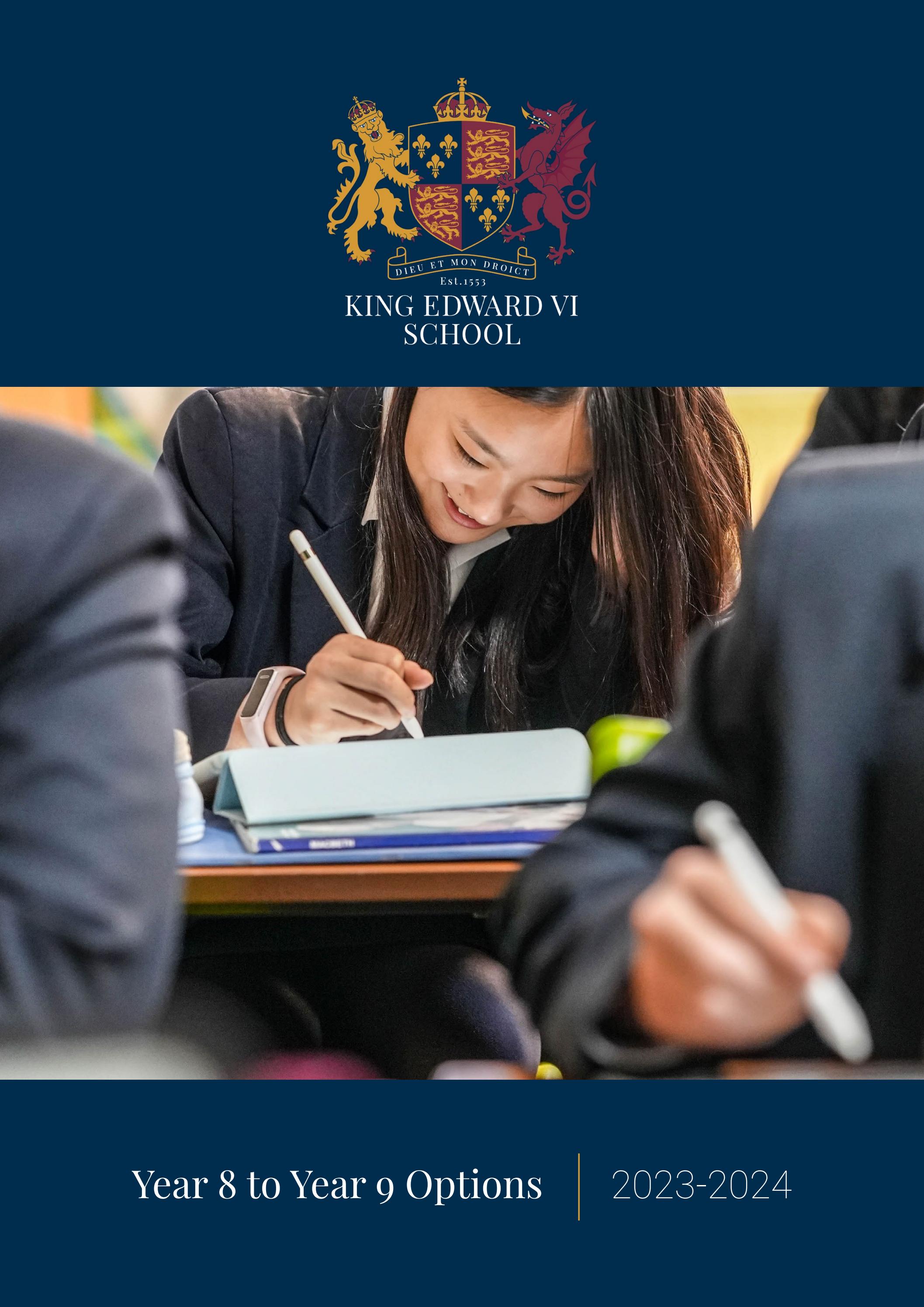 Year 8 to Year 9 Options 23/24 by King Edward VI School - Issuu