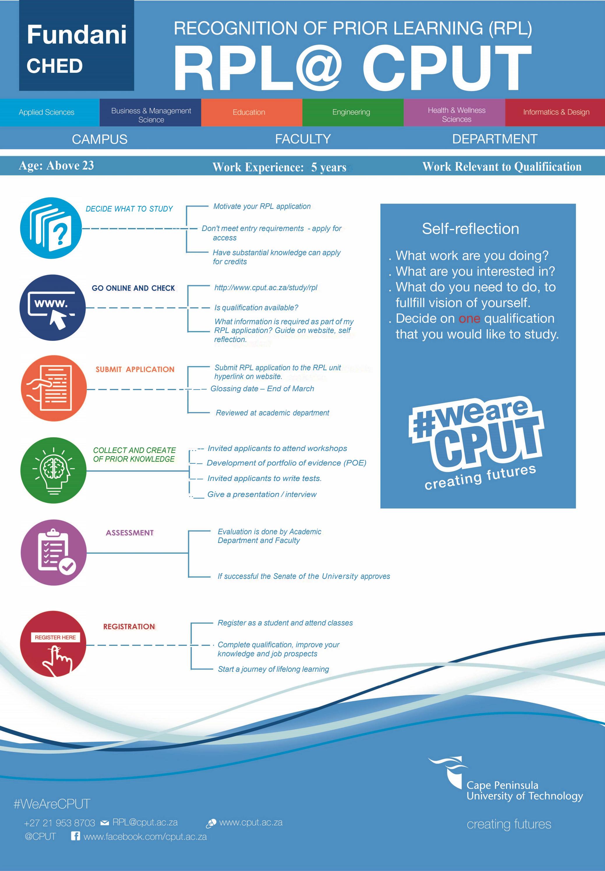 RPL Poster 2023 by Cape Peninsula University of Technology Issuu