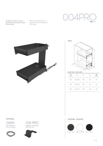 Sige SpA 家具目录 · Sige Pro Line 第 11 页