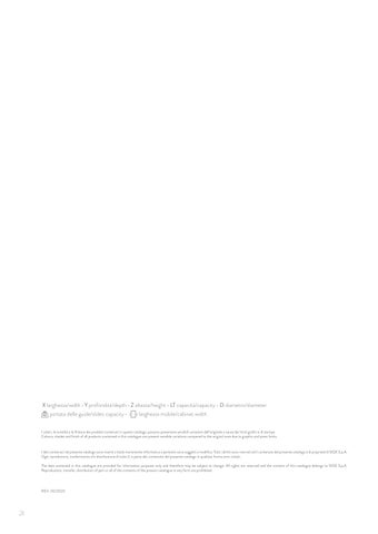 Sige SpA 家具目录 · Sige Pro Line 第 4 页