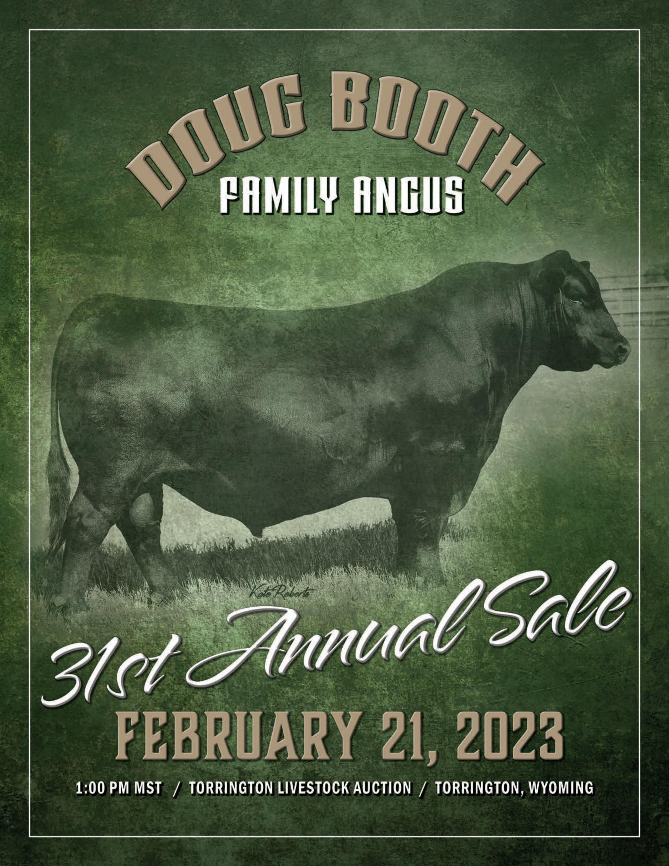 Doug Booth Family Angus 2023 Spring Sale Catalog by LivestockDirect