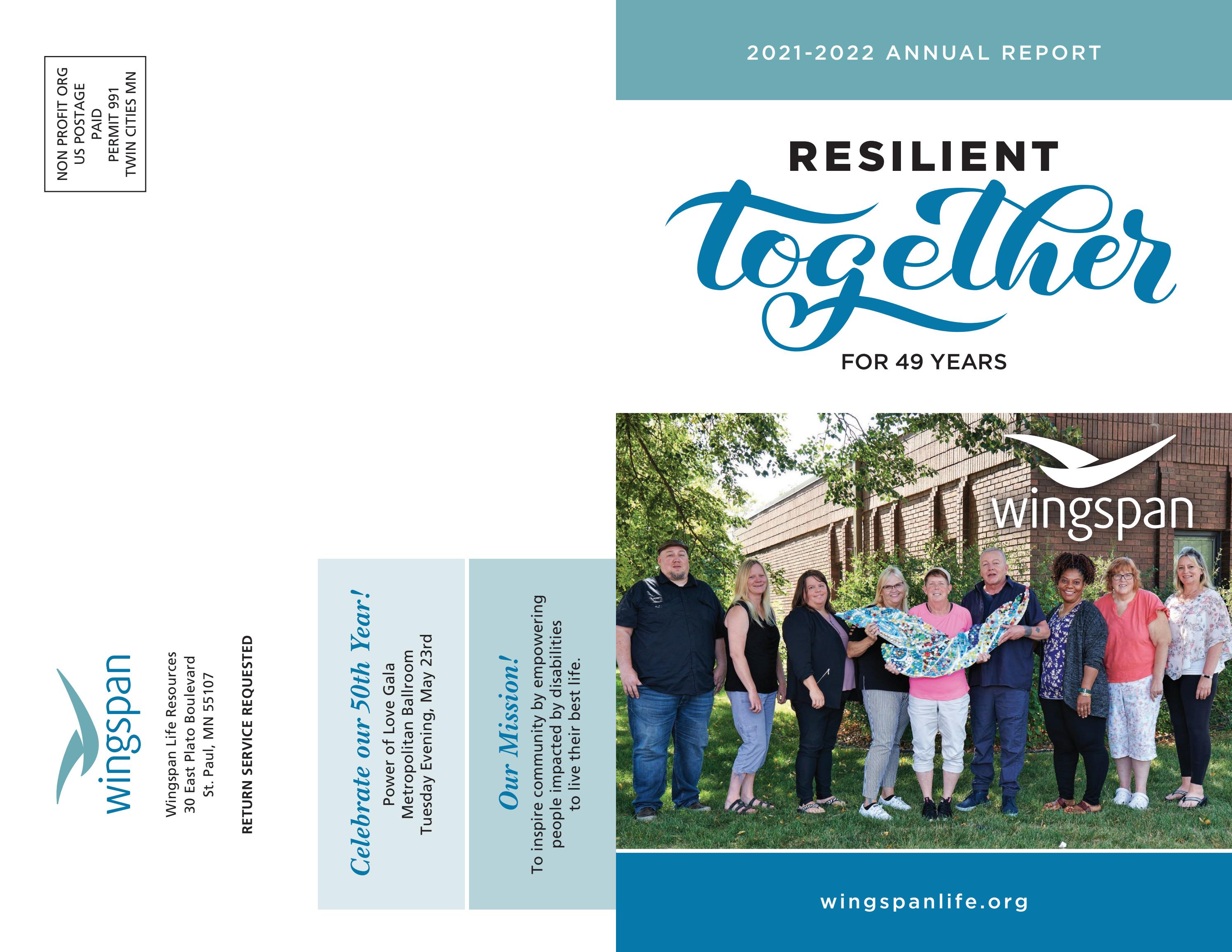 Wingspan Life Resources 2022 Annual Report by Wingspan Issuu