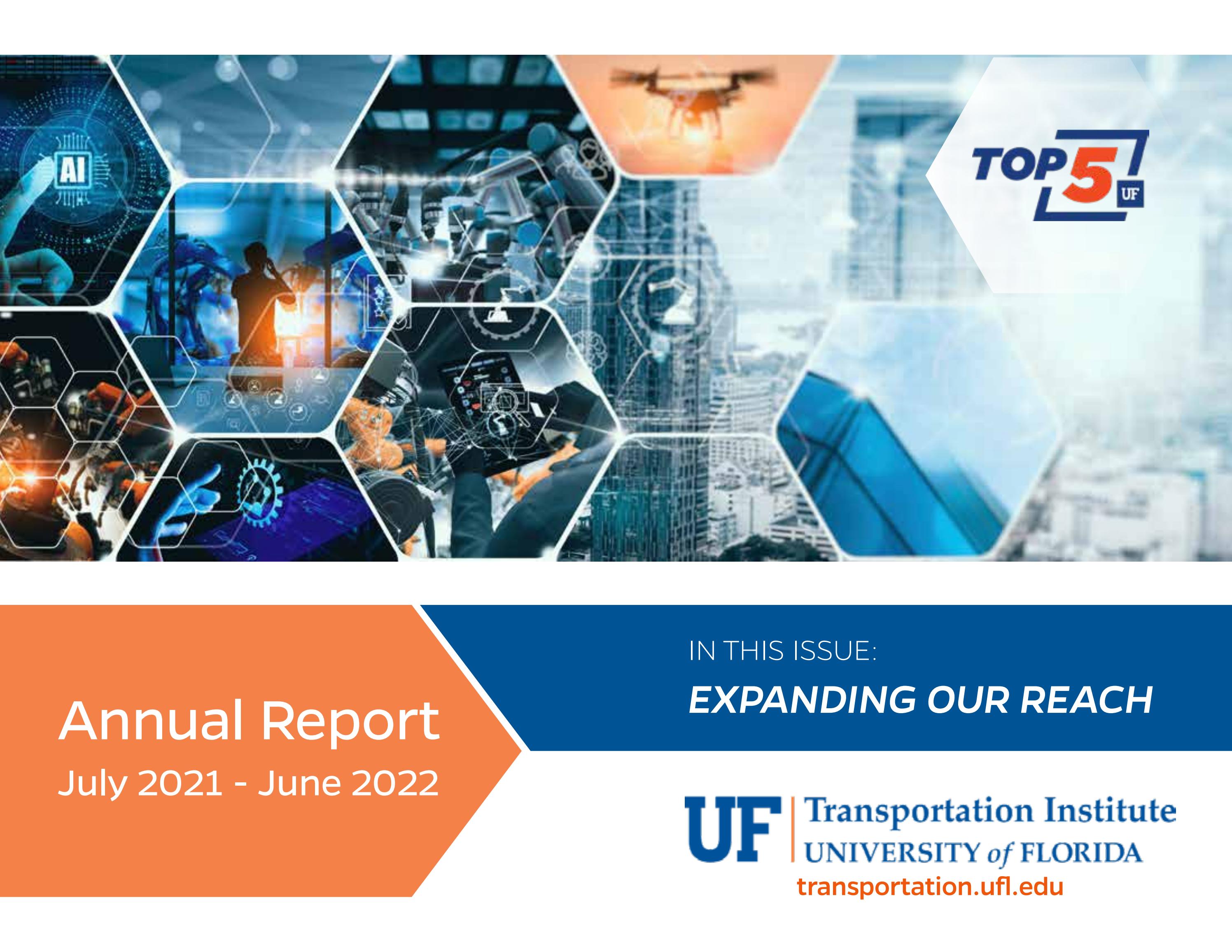 UFTI Annual Report July 2021 June 2022 by UF Herbert Wertheim College