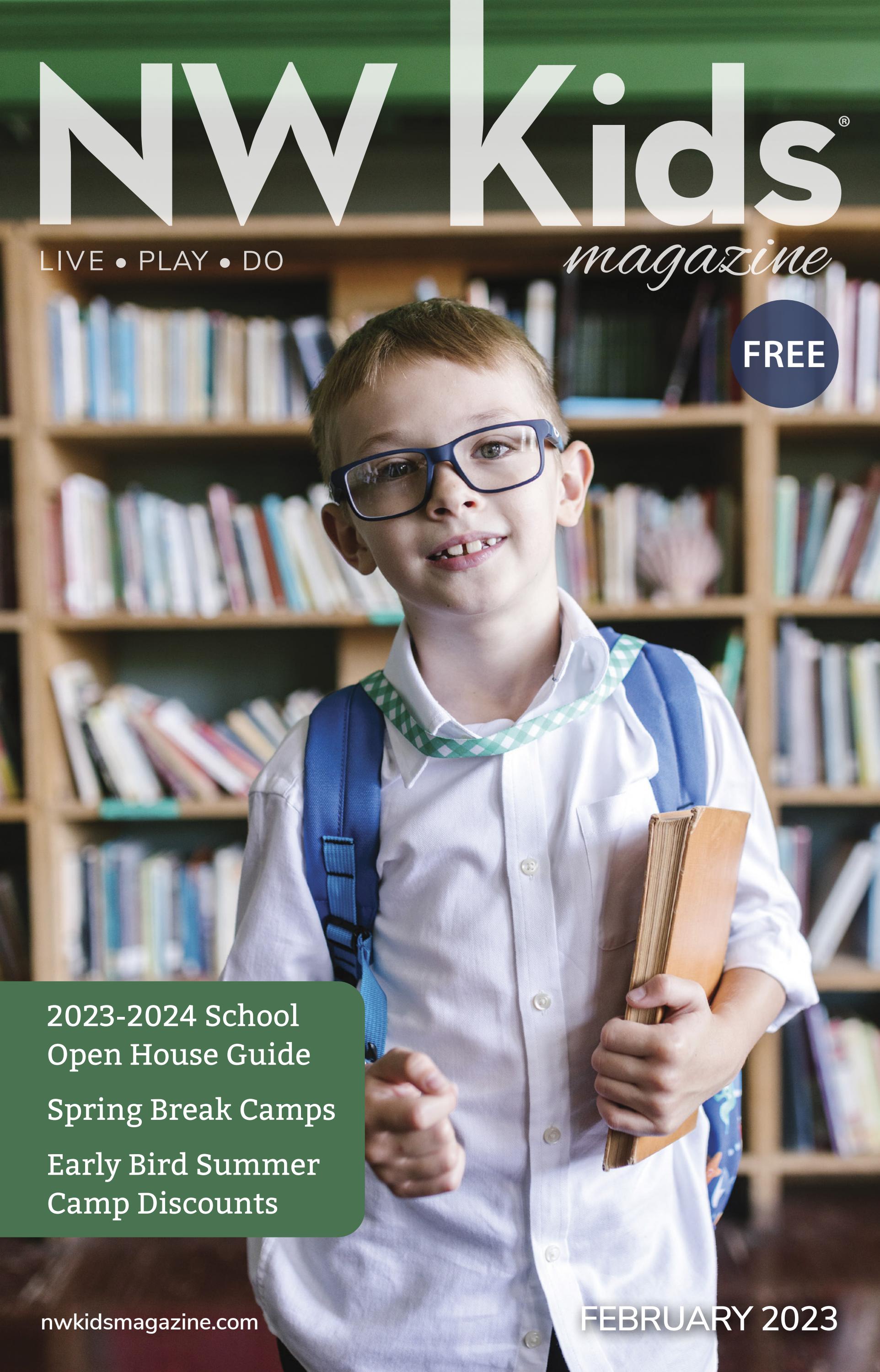 Curated visual reference: Gallery Detail: Nw Kids Magazine February 2023 By Nw Kids Magazine