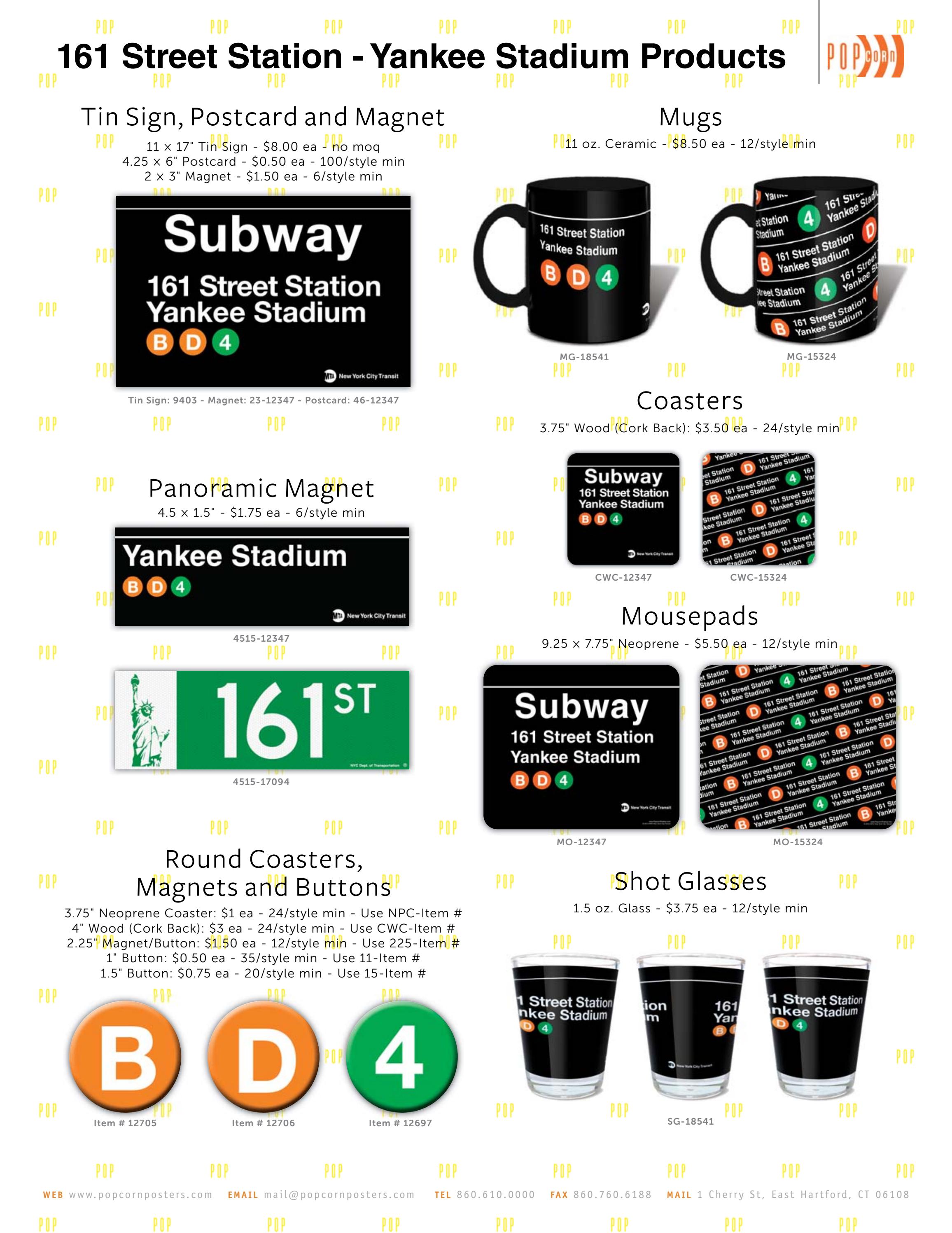 yankee_stadium by Popcorn Posters Issuu