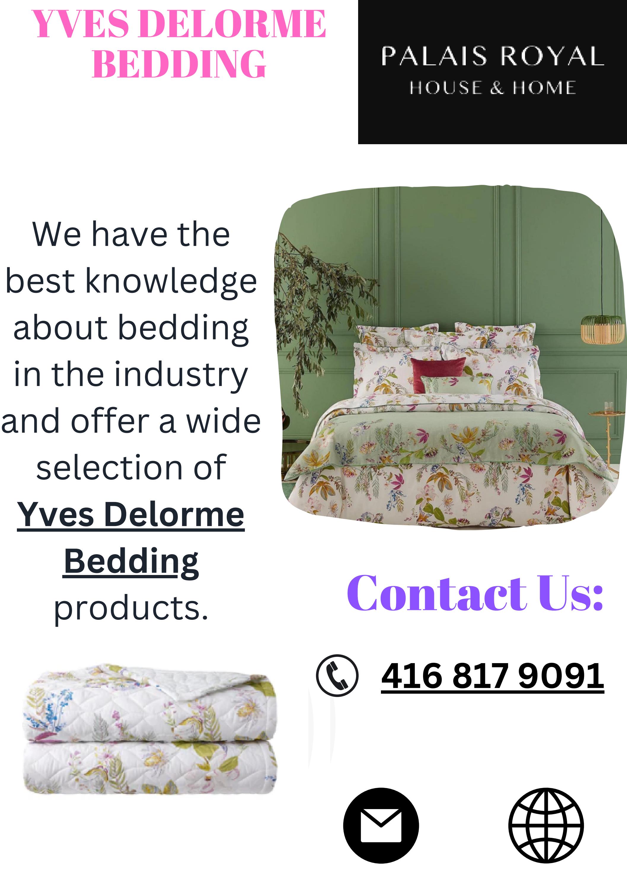 Best Yves Delorme Bedding in Canada by palaisbv Issuu