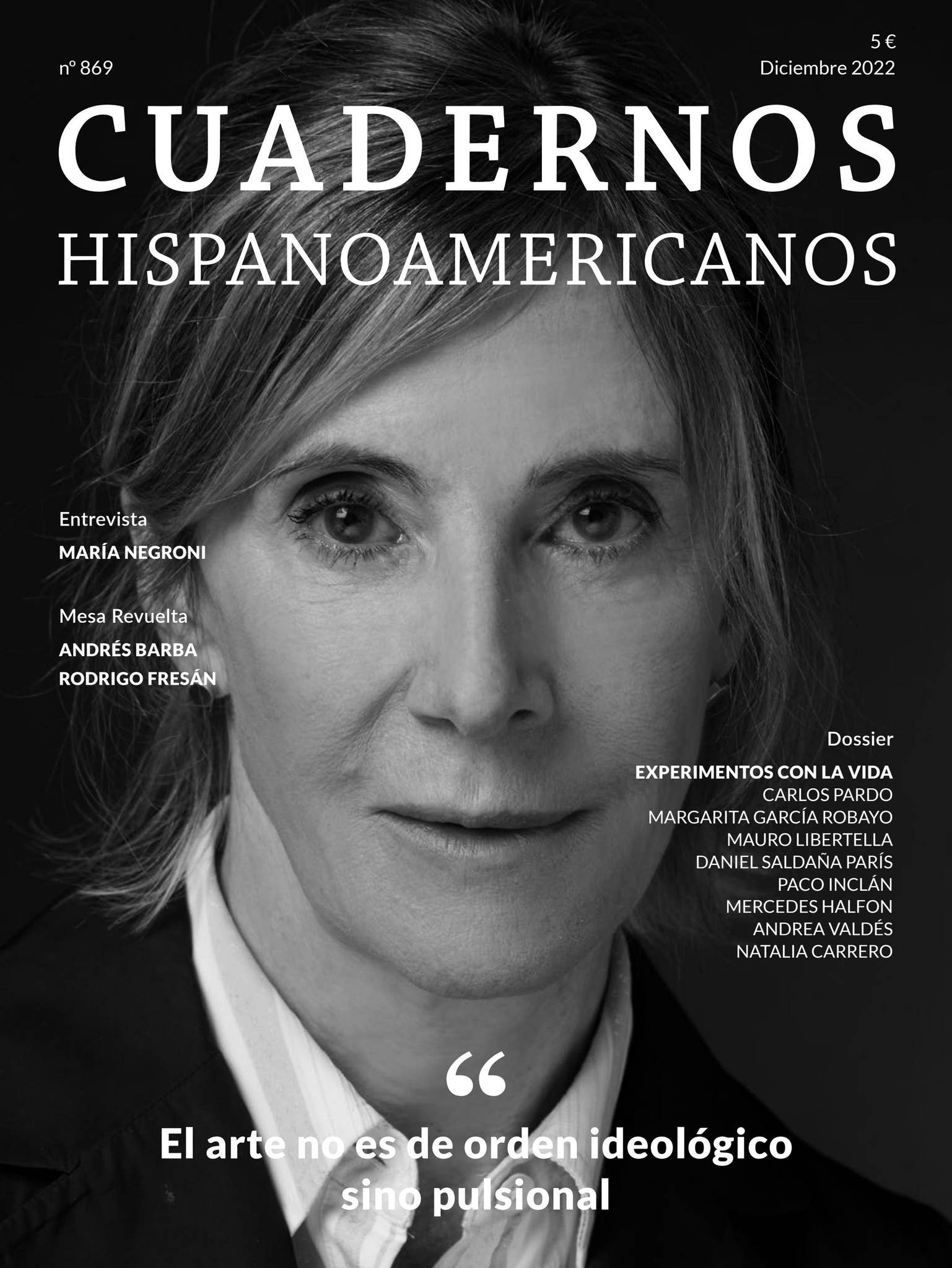 Cuadernos Hispanoamericanos. Nº 869 Diciembre 2022 by AECID PUBLICACIONES -  Issuu