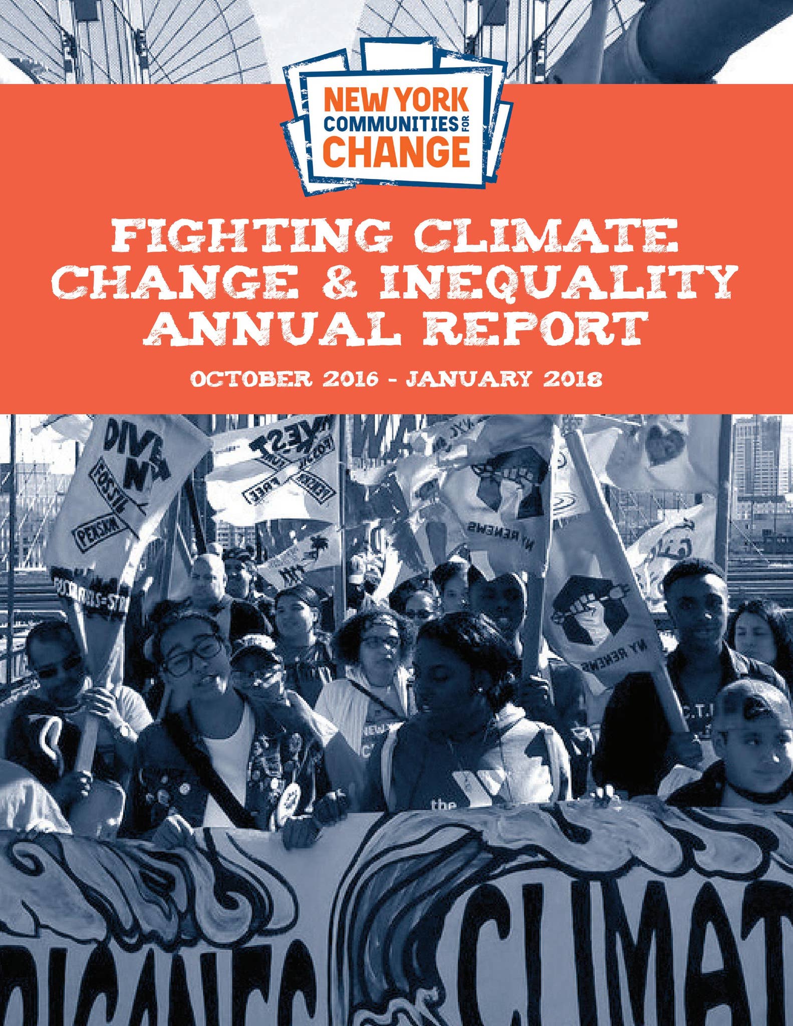 Fighting Climate Change & Inequality Annual Report by nycommunities.org ...