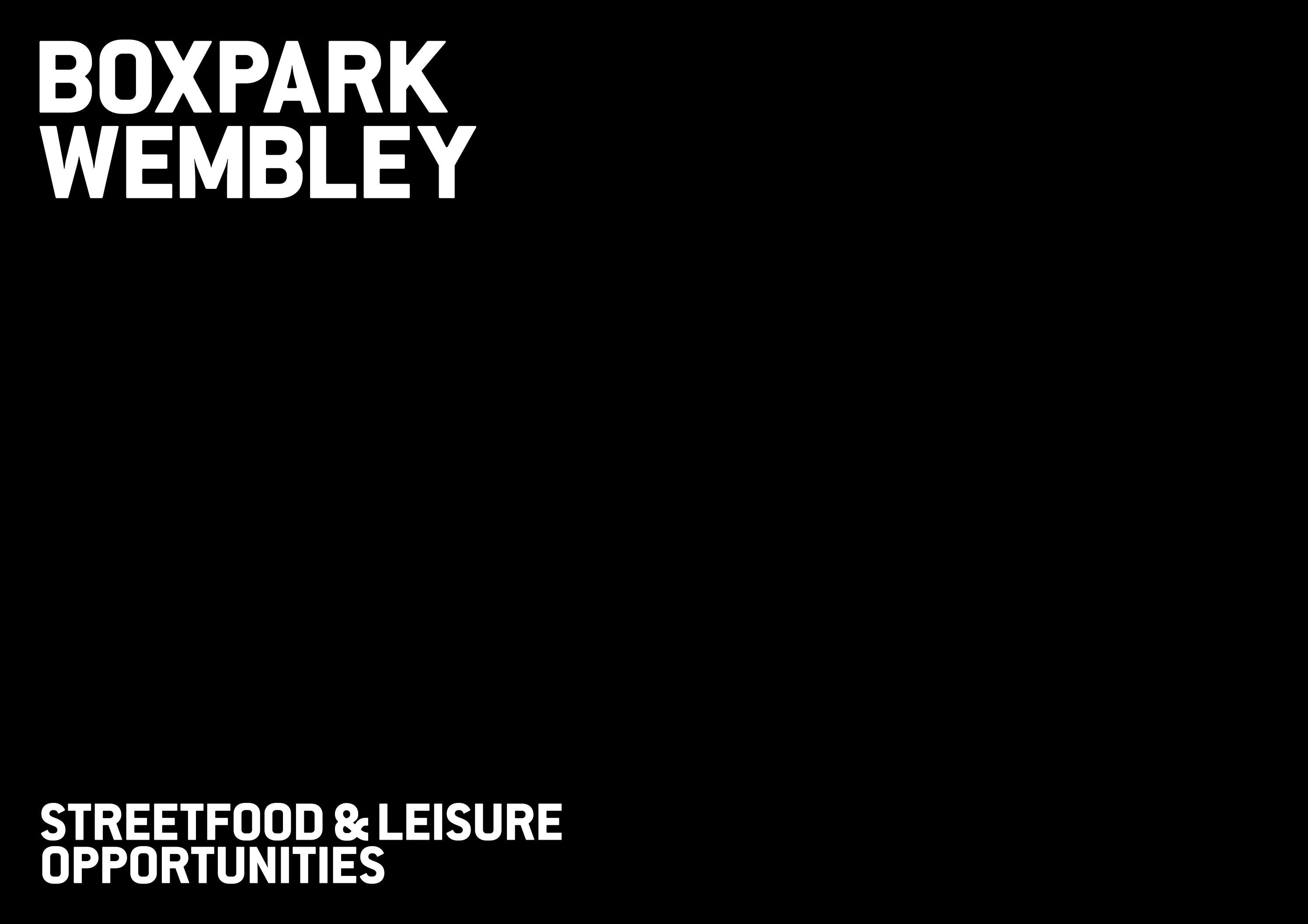 BOXPARK Wembley Brochure by Boxpark Issuu