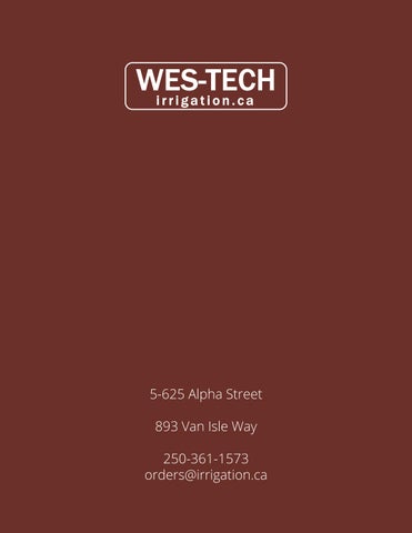 Wes-Tech Irrigation 灯饰目录 · 灯饰 Top Pics 第 12 页