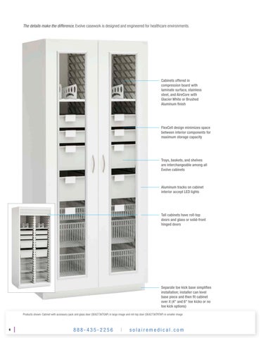 Solaire Evolve Cabinets 第 6 页
