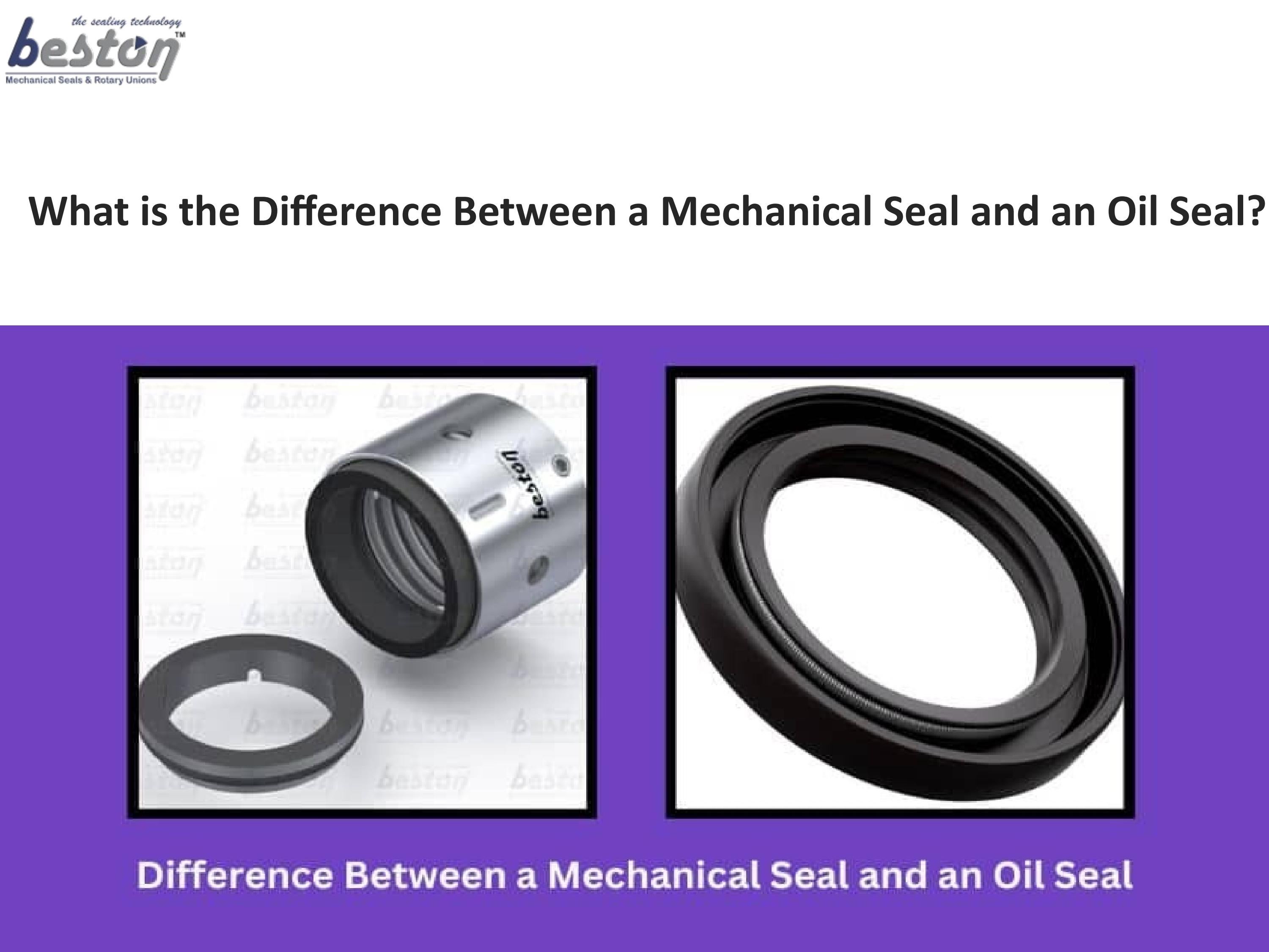 What is the Difference Between a Mechanical Seal and an Oil Seal? by
