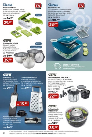 Oberbadisches Verlagshaus Georg Jaumann GmbH & Co.KG 家具目录 · Karstadt 01.02. bis 07.02.2023 第 12 页