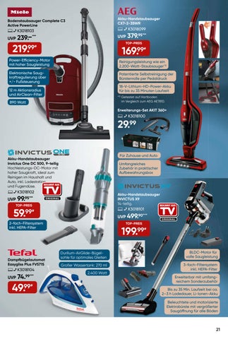 Oberbadisches Verlagshaus Georg Jaumann GmbH & Co.KG 家具目录 · Karstadt 01.02. bis 07.02.2023 第 21 页