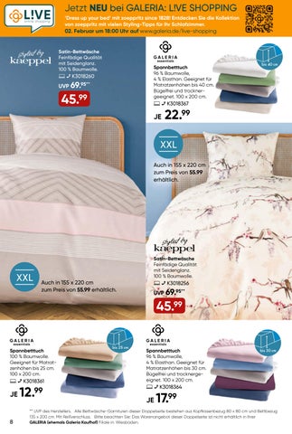 Oberbadisches Verlagshaus Georg Jaumann GmbH & Co.KG 家具目录 · Karstadt 01.02. bis 07.02.2023 第 8 页
