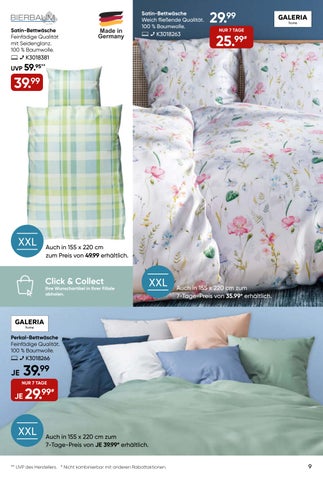 Oberbadisches Verlagshaus Georg Jaumann GmbH & Co.KG 家具目录 · Karstadt 01.02. bis 07.02.2023 第 9 页