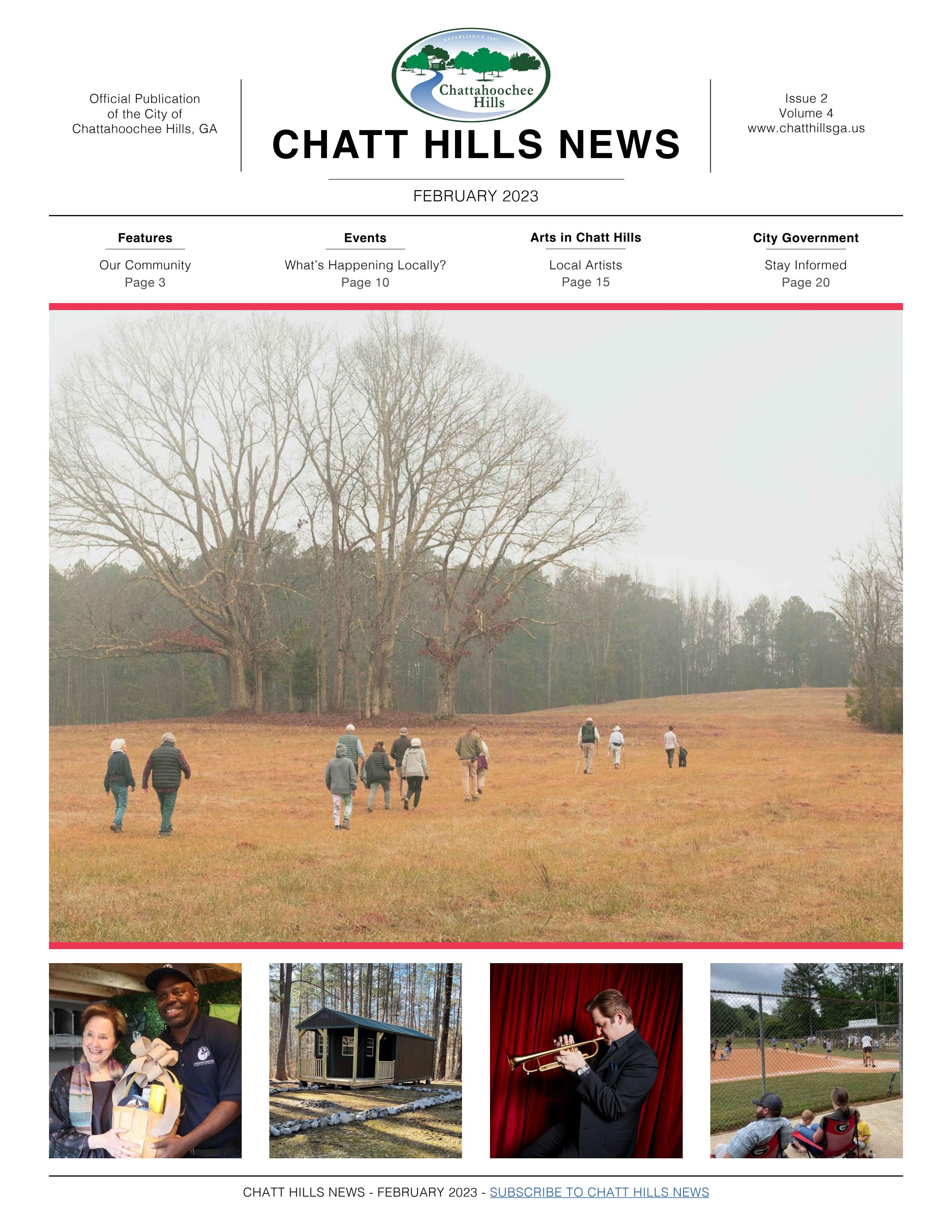 Chatt Hills News February 2023 by City of Chattahoochee Hills Issuu