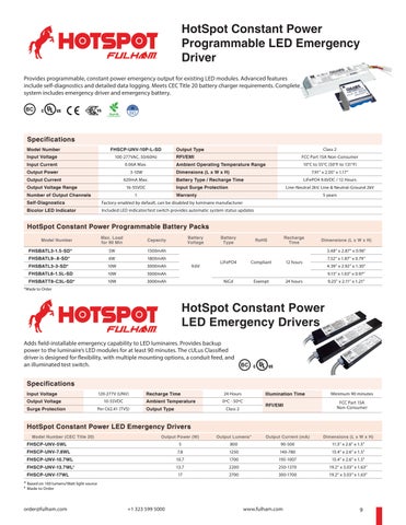 Fulham Presents ESSENTIAL SOLUTIONS Emergency, UV, Horticulture × Refrigeration 灯饰 Innovations 第 9 页