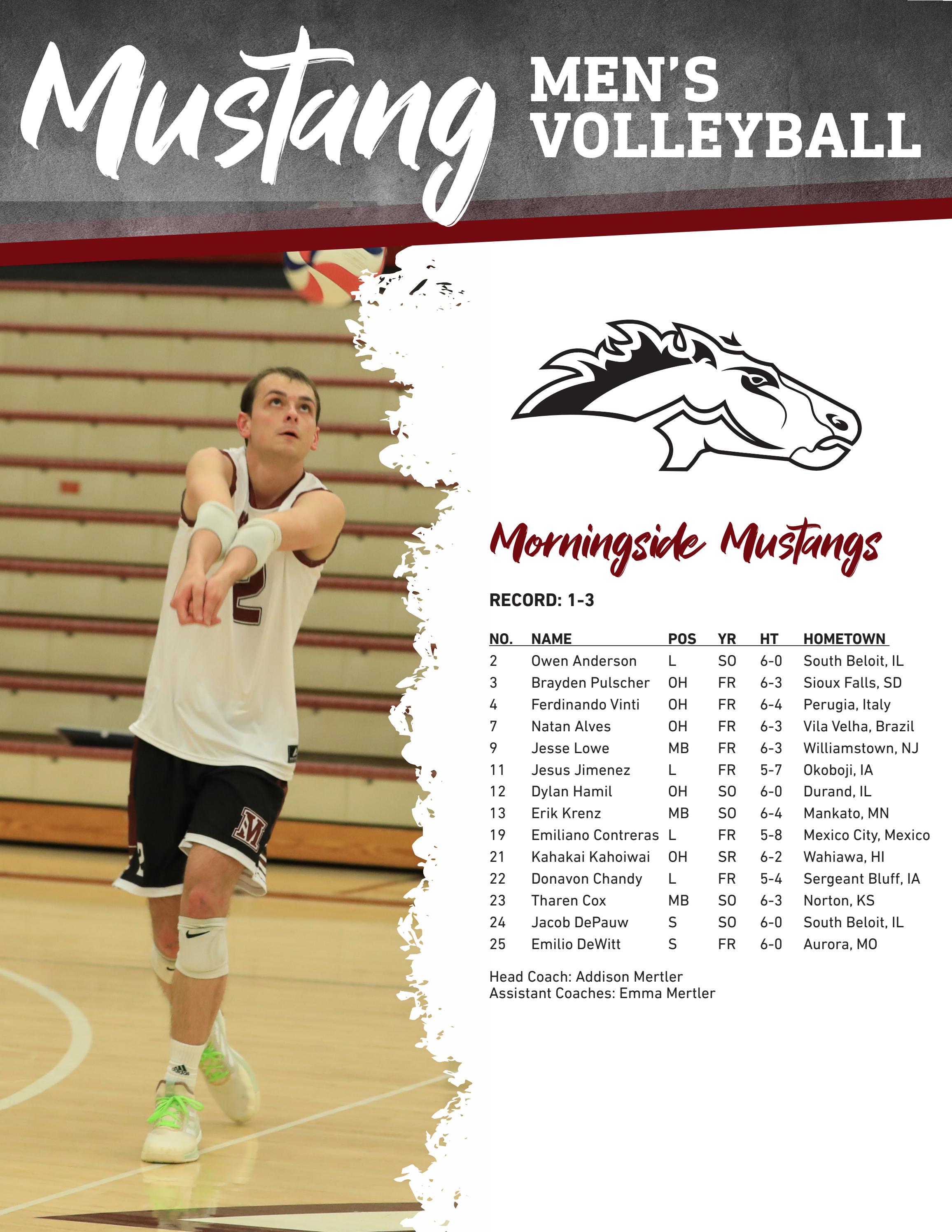Men's Volleyball Game Day Program Ottawa 2/1/2023 by Morningside