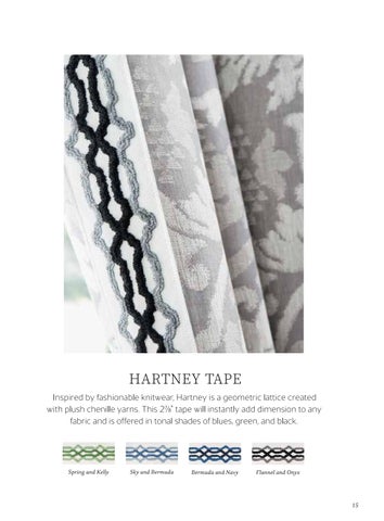 Thibaut Tapes × Trims Style 指南 第 15 页