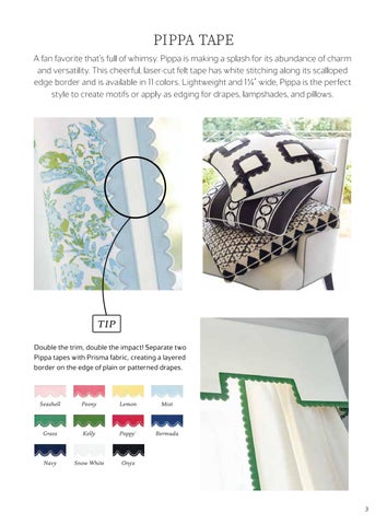 Thibaut Tapes × Trims Style 指南 第 3 页