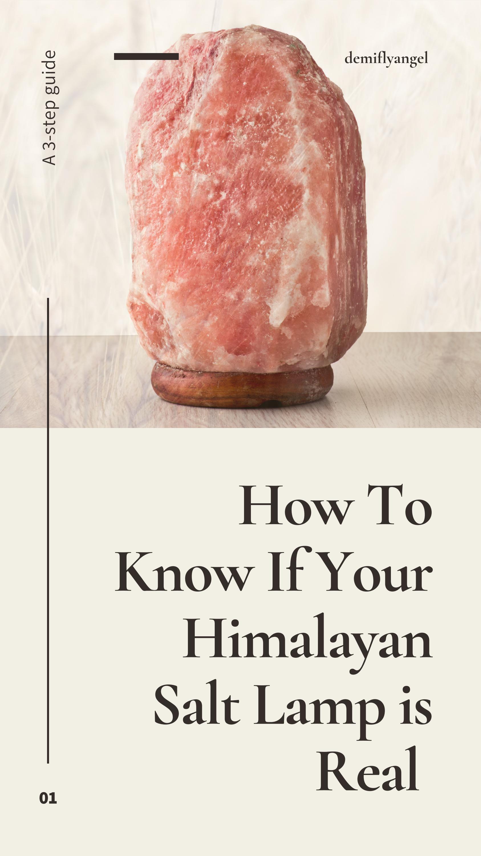 How To Know If Your Himalayan Salt Lamp is Real by demiflyangel Issuu