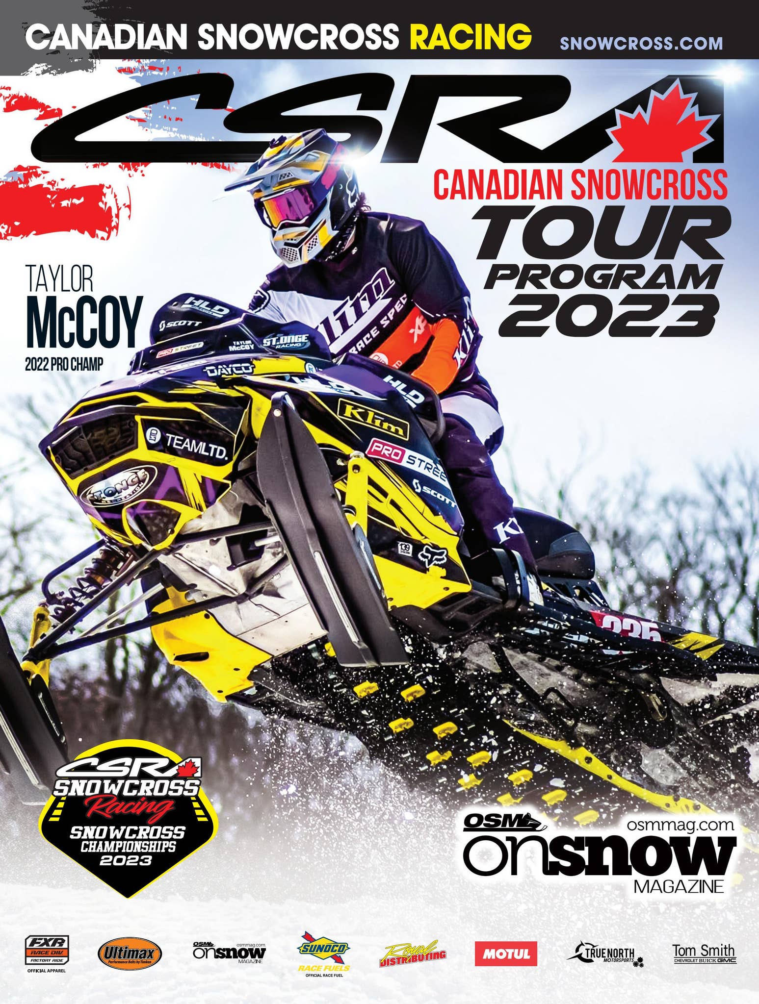 Csra Racing Poster CSRA Race Program 2023 by On Snow Magazine - ATV World Magazine - Issuu