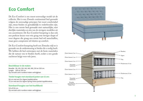 Ecolife bedden 第 5 页