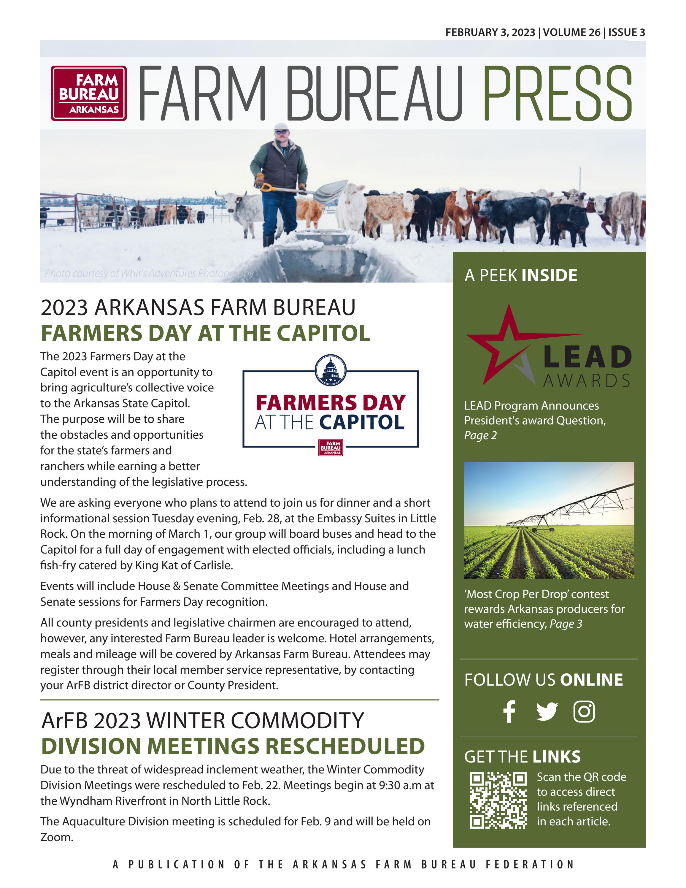 Farm Bureau Press | February 3 by Arkansas Farm Bureau - Issuu
