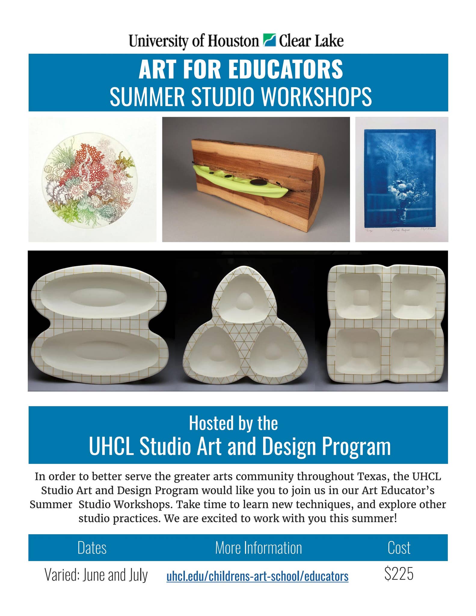 2023 Art for Educators Summer Studio Workshops by David Moya - Issuu