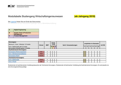 MODULTABELLE STUDIENGANG WIRTSCHAFTSINGENIEURWESEN visual data 8