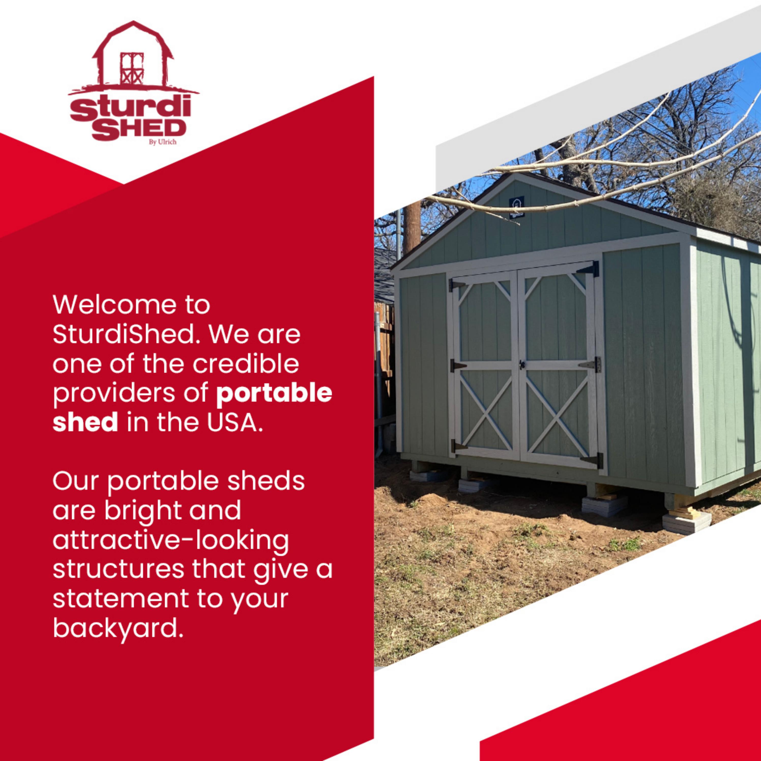 Install a Portable Shed and Improve the Functionality of Your Yard by