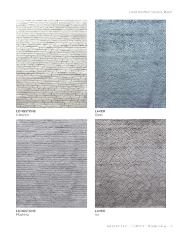 Kravet LLC 灯饰目录 · Kravet Carpet MicroSeal 2023 第 9 页