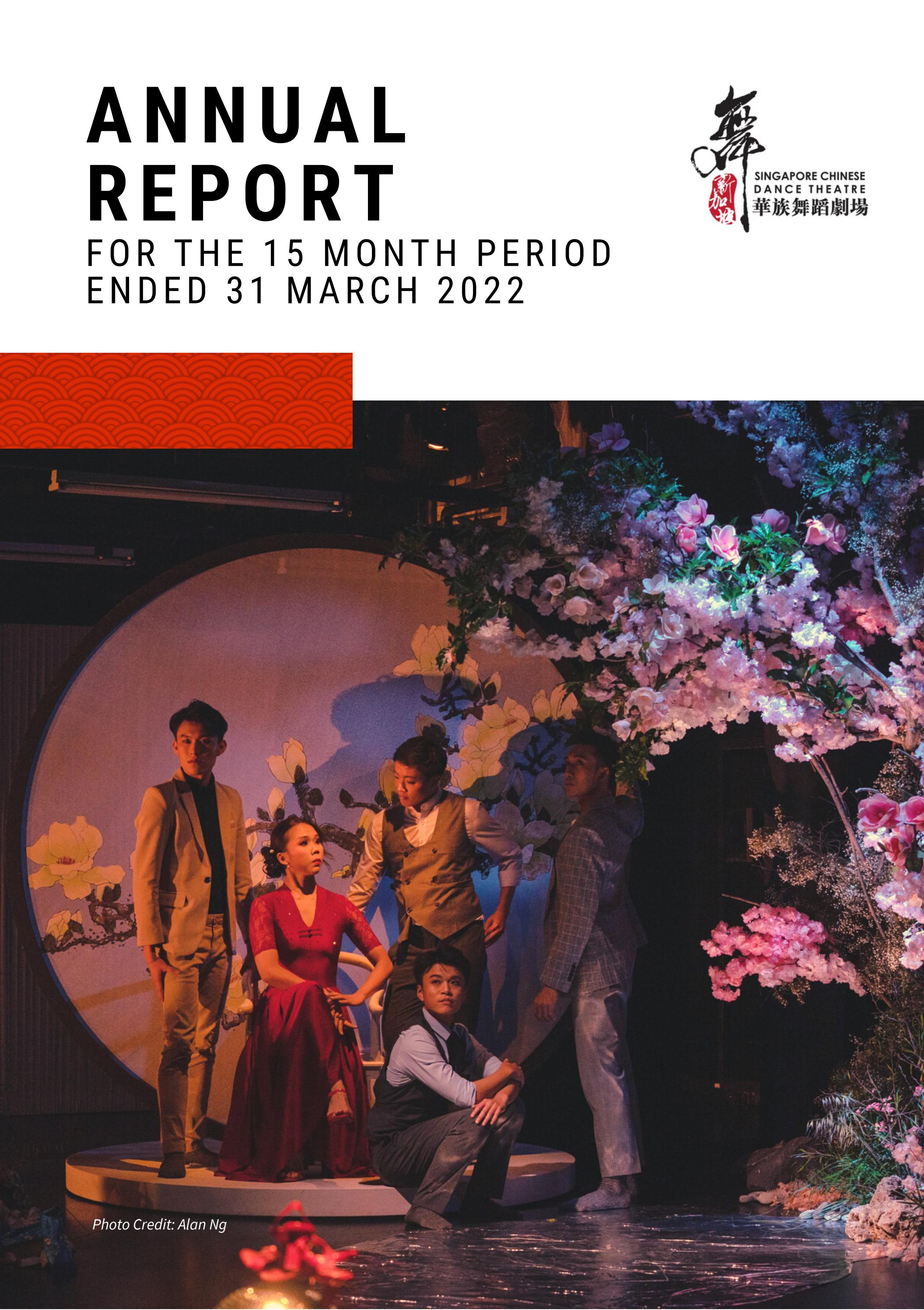 SCDT Annual Report FY2021/22 by Singapore Chinese Dance Theatre - Issuu