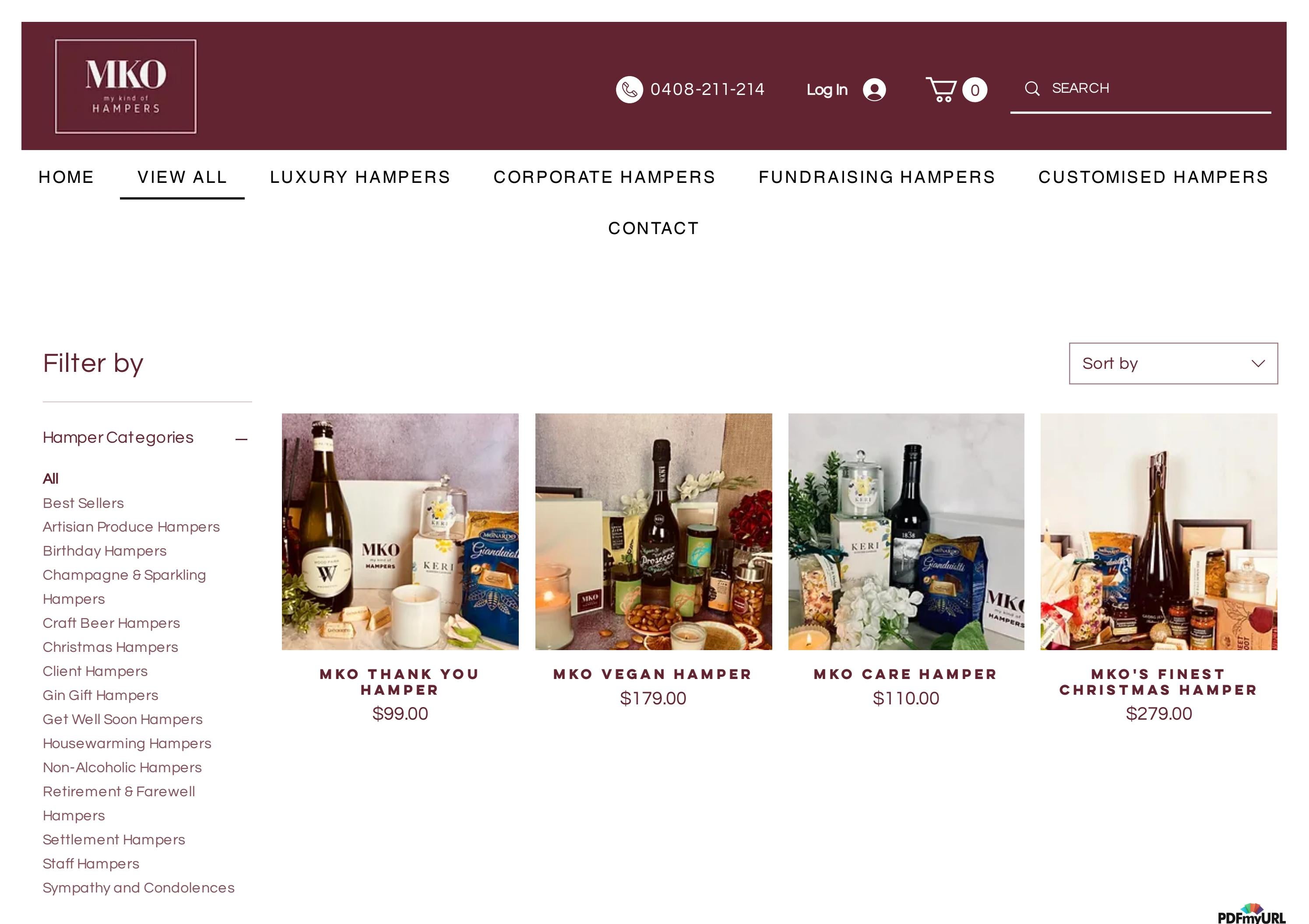 Buy Gift Hampers Online in Australia by Mko Hampers Issuu