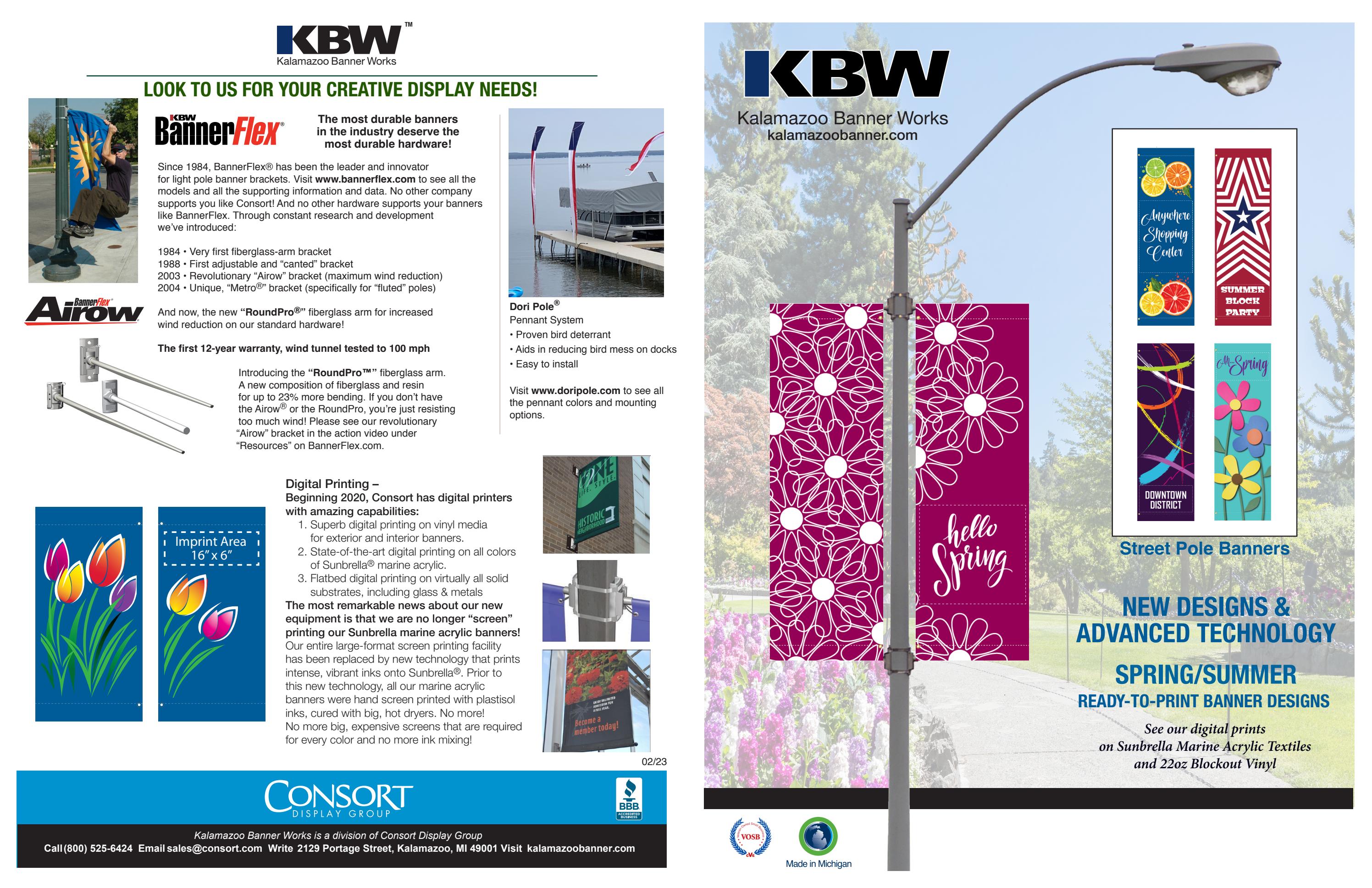 Kalamazoo Banner Works Spring and Summer 2023 ReadytoPrint Street