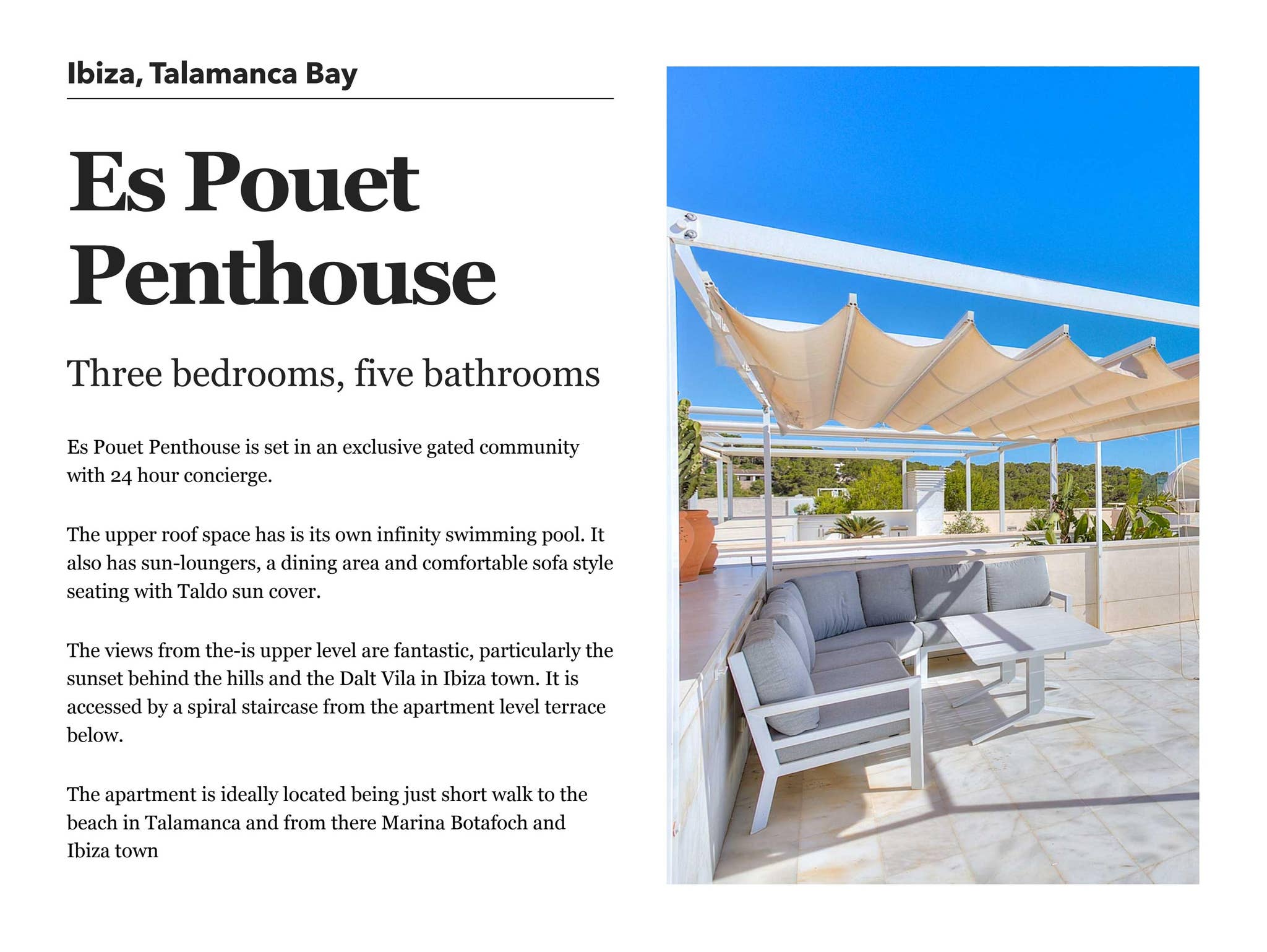 Es Pouet penthouse by Ibiza-Monthly-Rentals - Issuu - Monthly Penthouse Rentals With Paying Off Clause