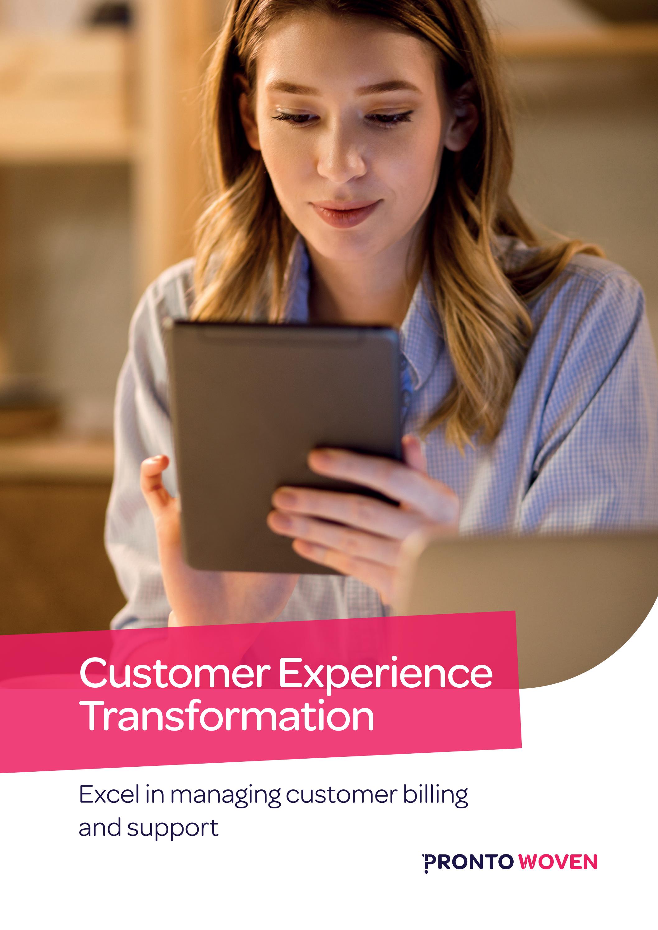 Customer Experience Transformation - ProntoWoven by Pronto Software - Issuu