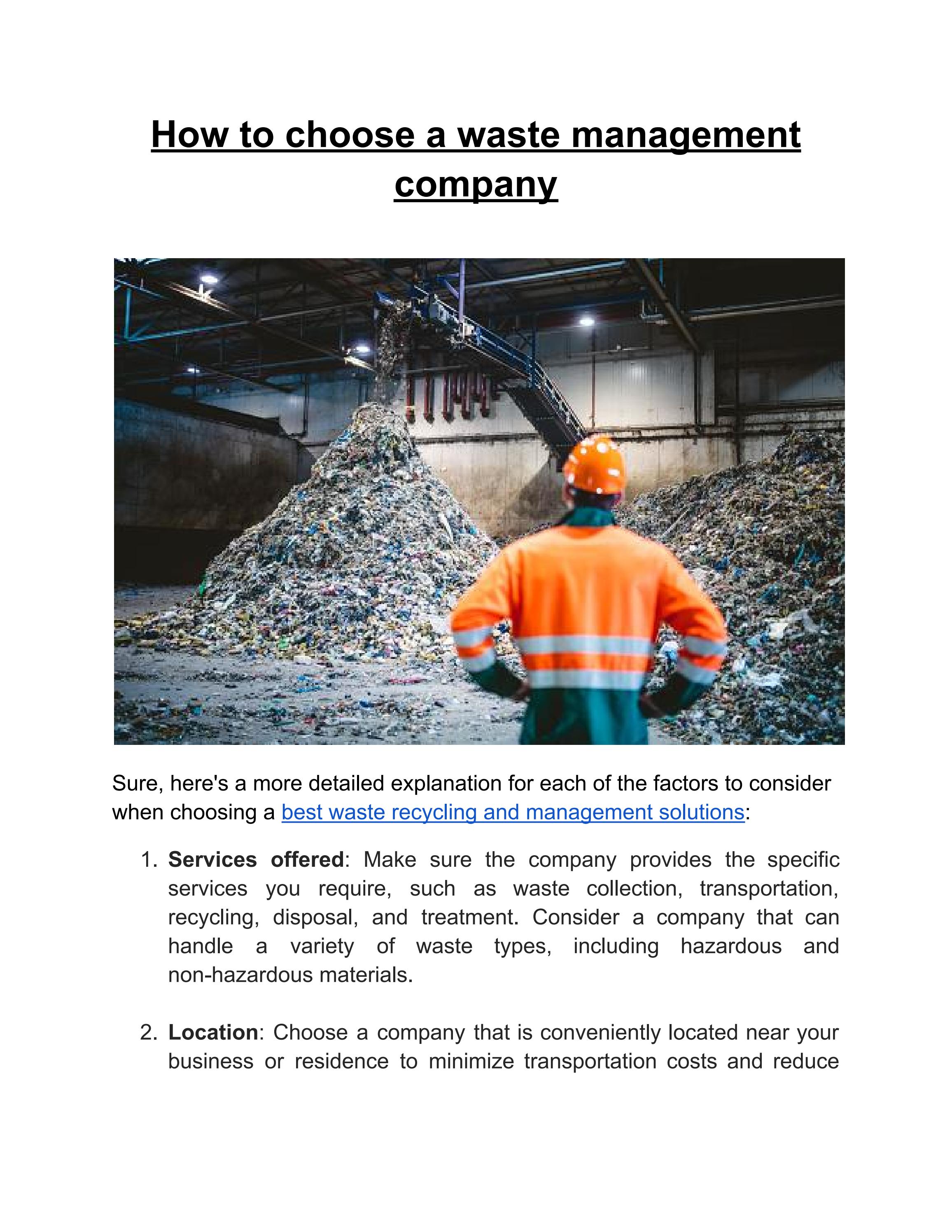 Best Waste Recycling and Management Solutions by AgeckoWaste
