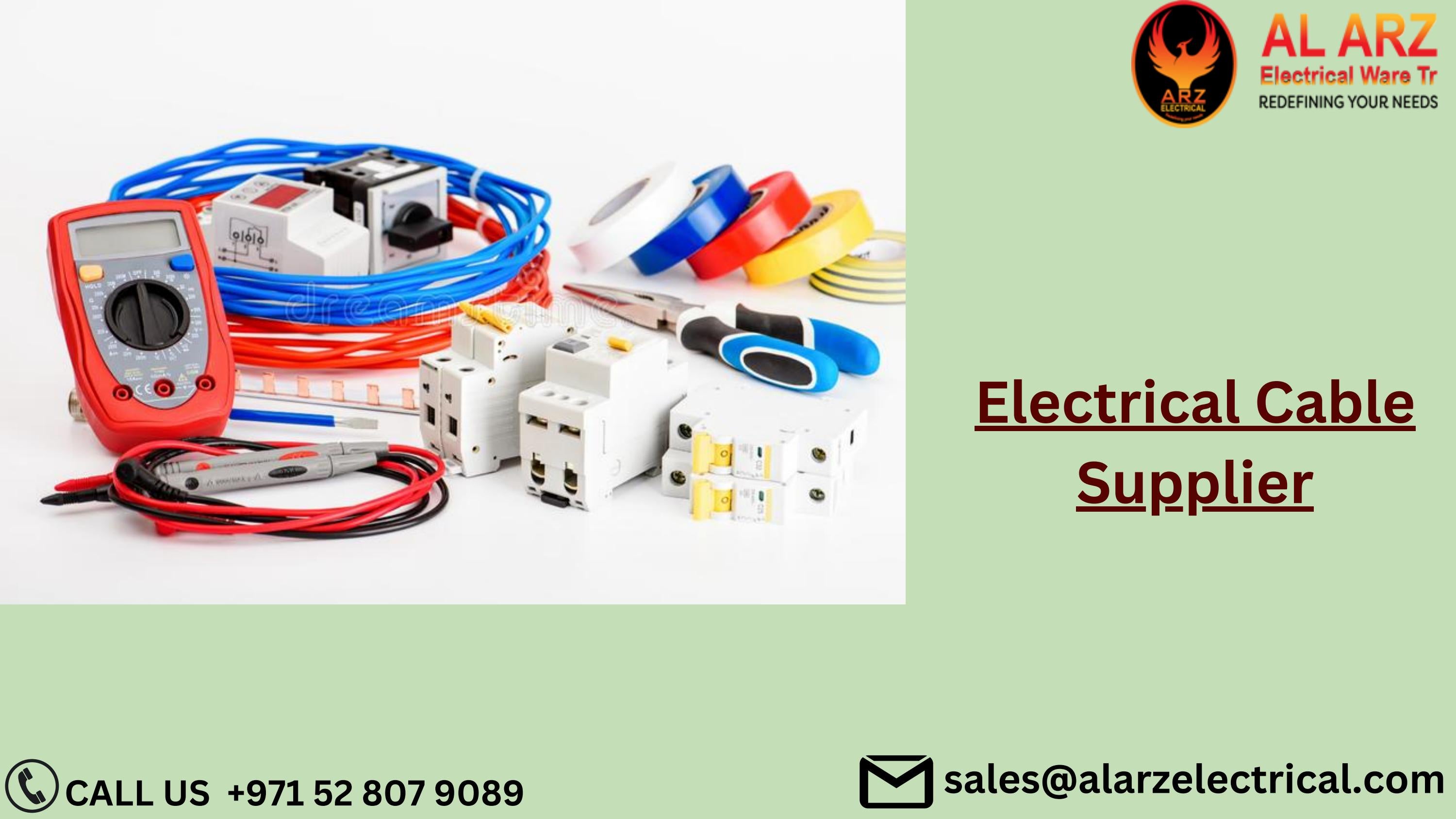 Electric Cable Supplier in Dubai Alarzelectrical by Alarz Electrical