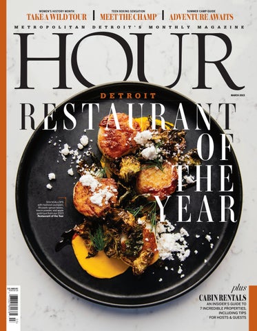 Cover of "Hour Detroit - March 2023"