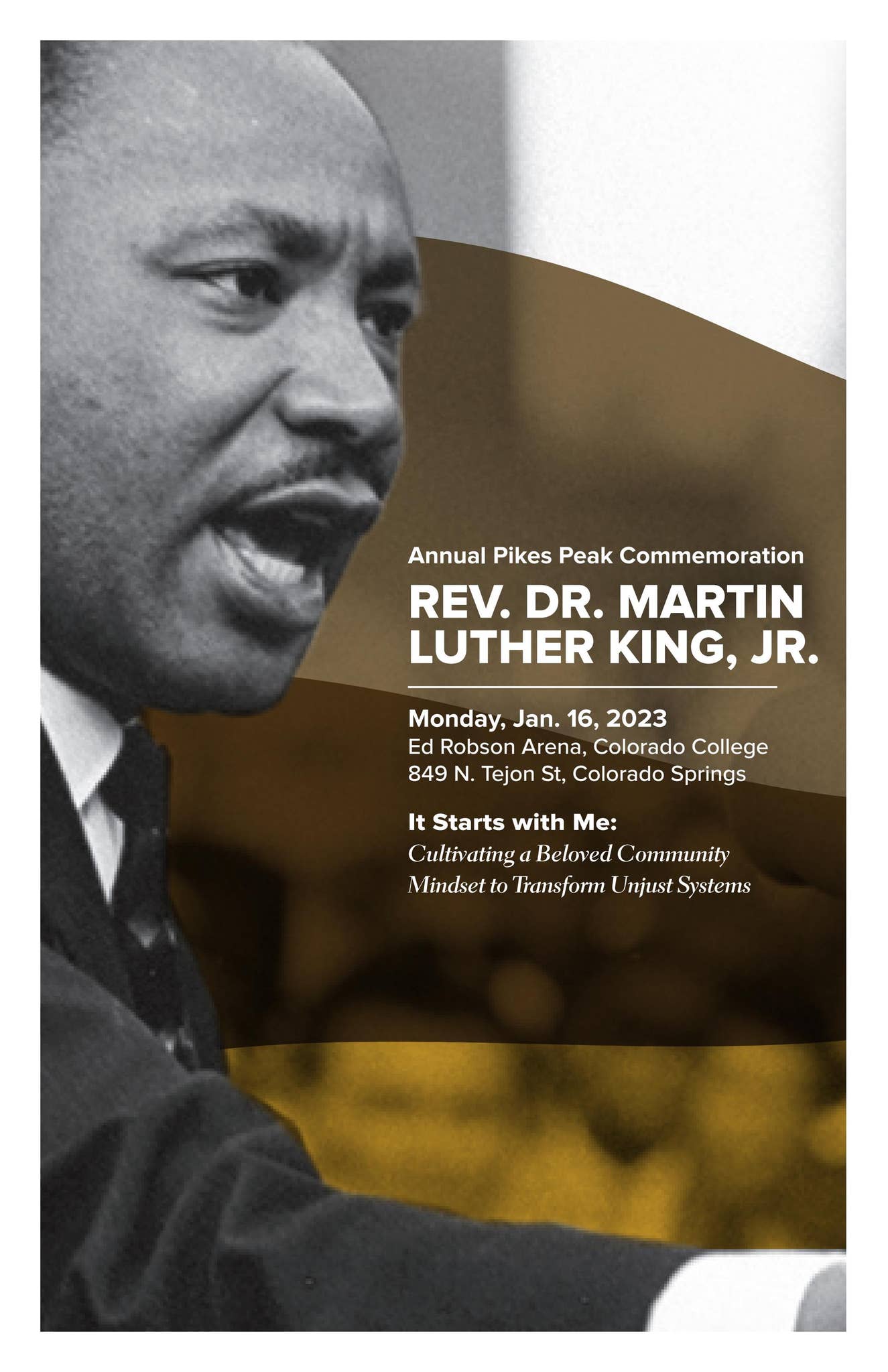 Mlk Program Outline MLK Program 2023 by coloradocollege - Issuu