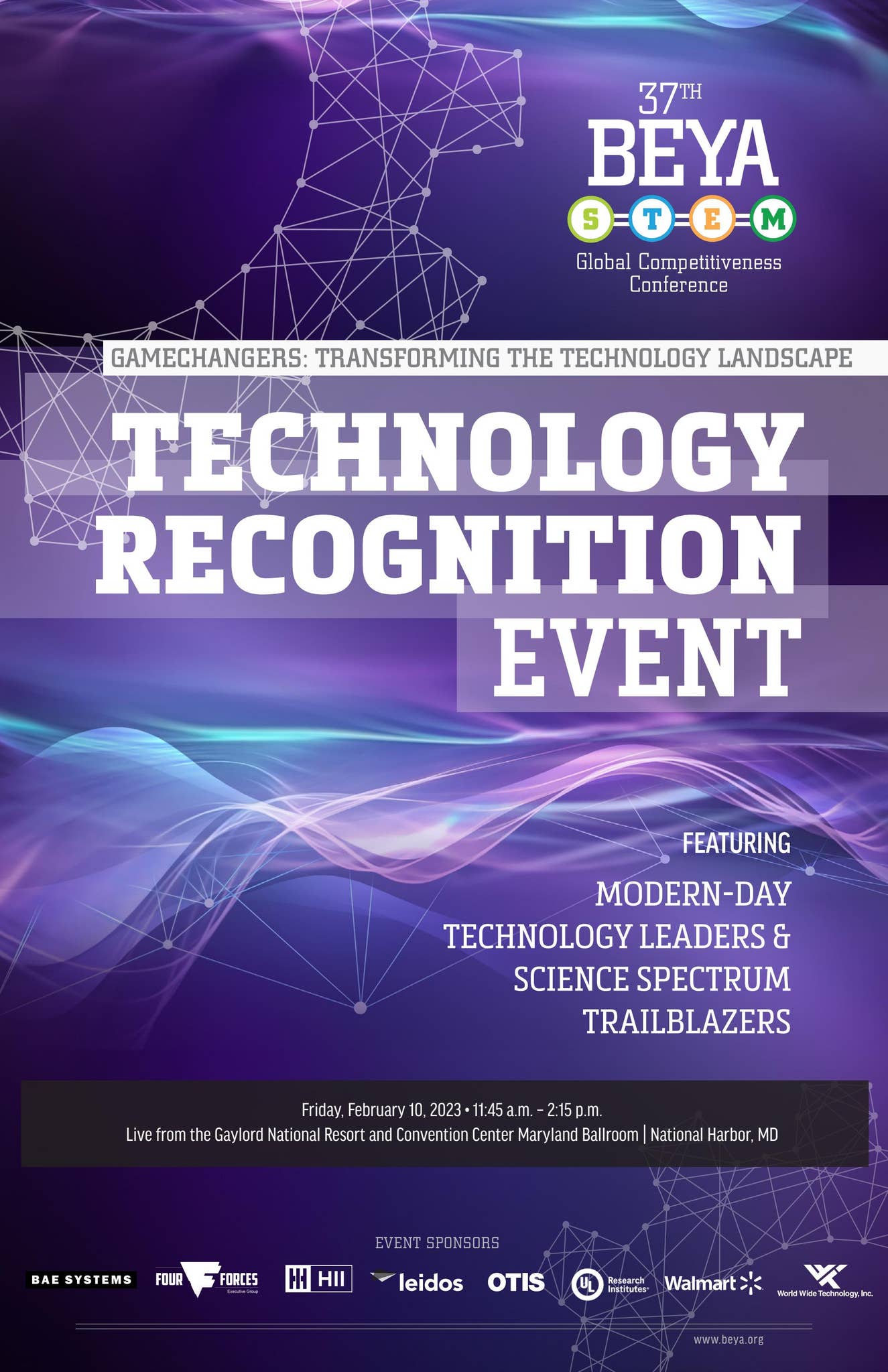 BEYA37 STEM Conference Technology Recognition Event Program by Career ...