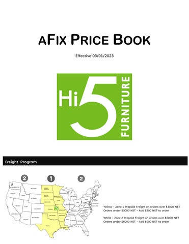 Hi5 家具 商用 Price 册 第 3 页