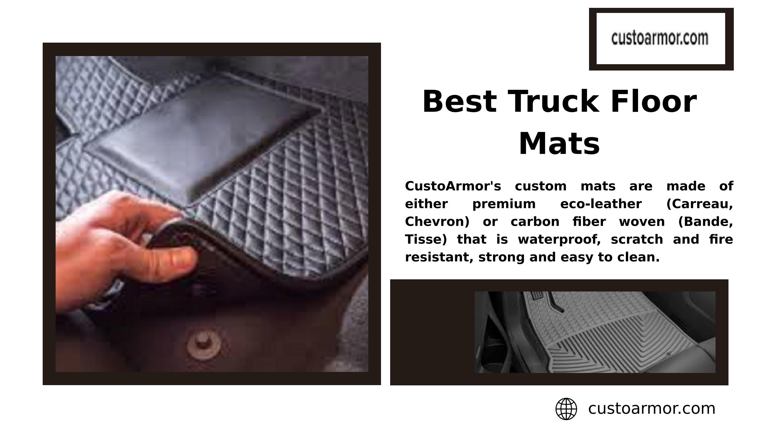Best Truck Floor Mats by Custoarmor Issuu