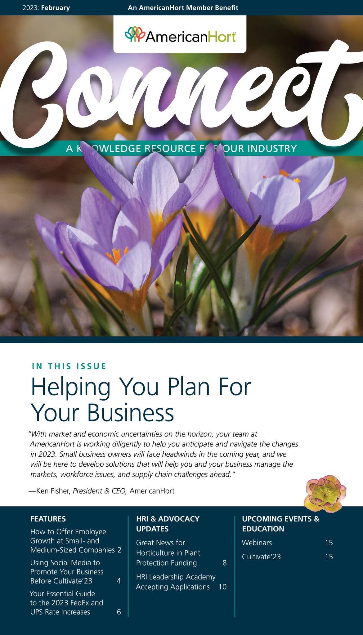 AmericanHort Connect - February 2023 by AmericanHort - Issuu
