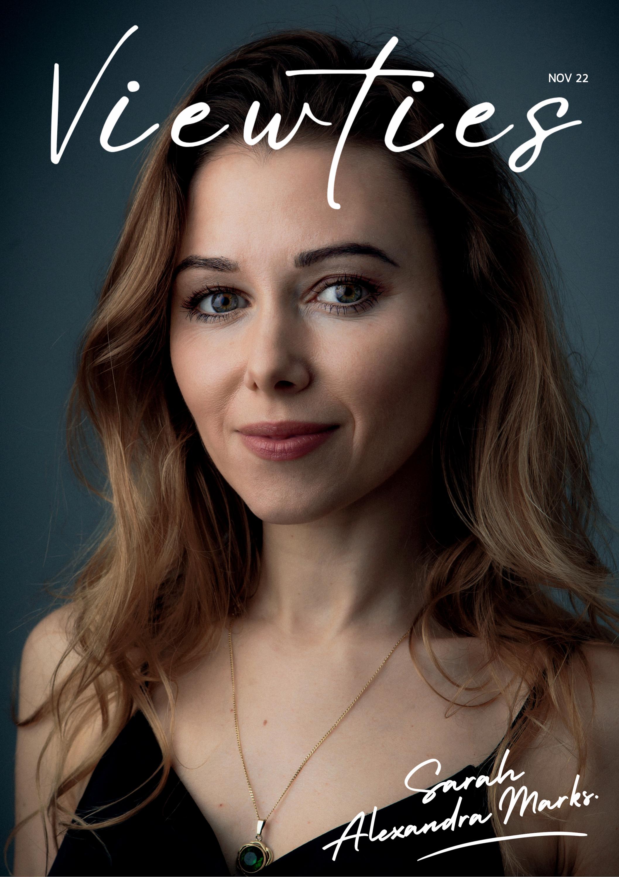 VIEWTIES FALL 22: SARAH ALEXANDRA MARKS COVER by Viewties - Issuu