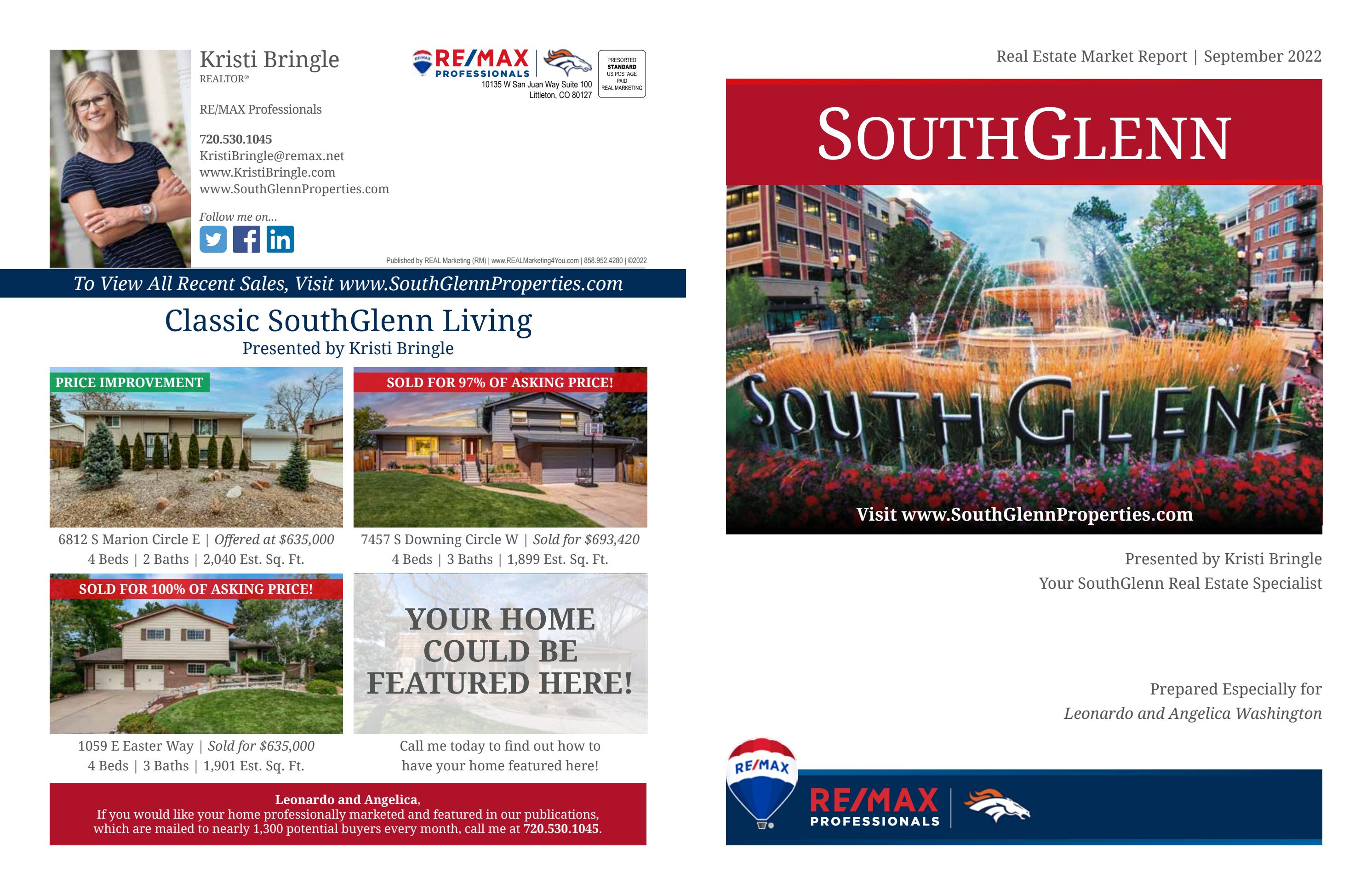 Kristi Bringle SouthGlenn 11X17 NL SEPT22 Email by REAL