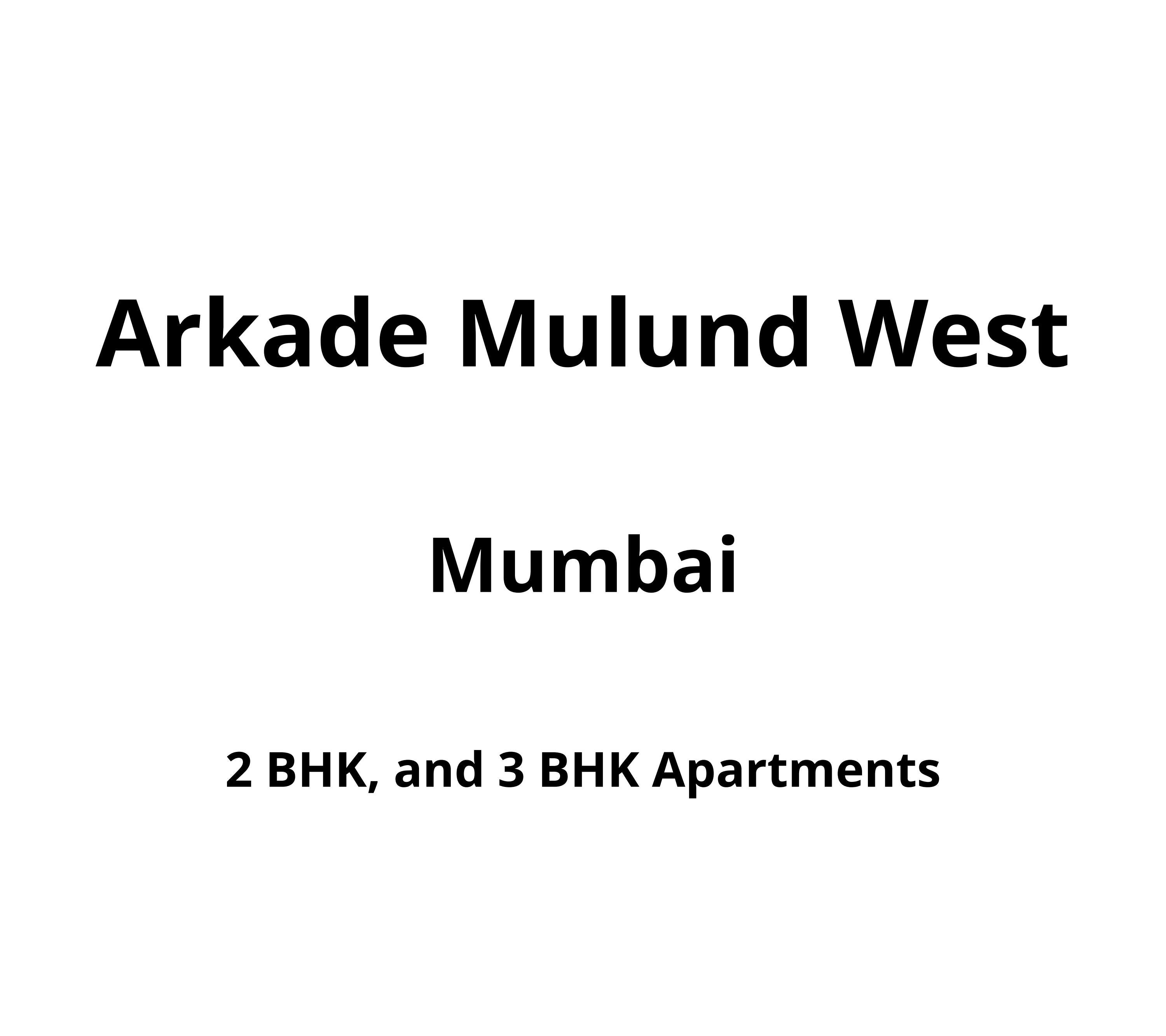 Arkade Mulund West Mumbai EBrochure by Omana Consulting Issuu