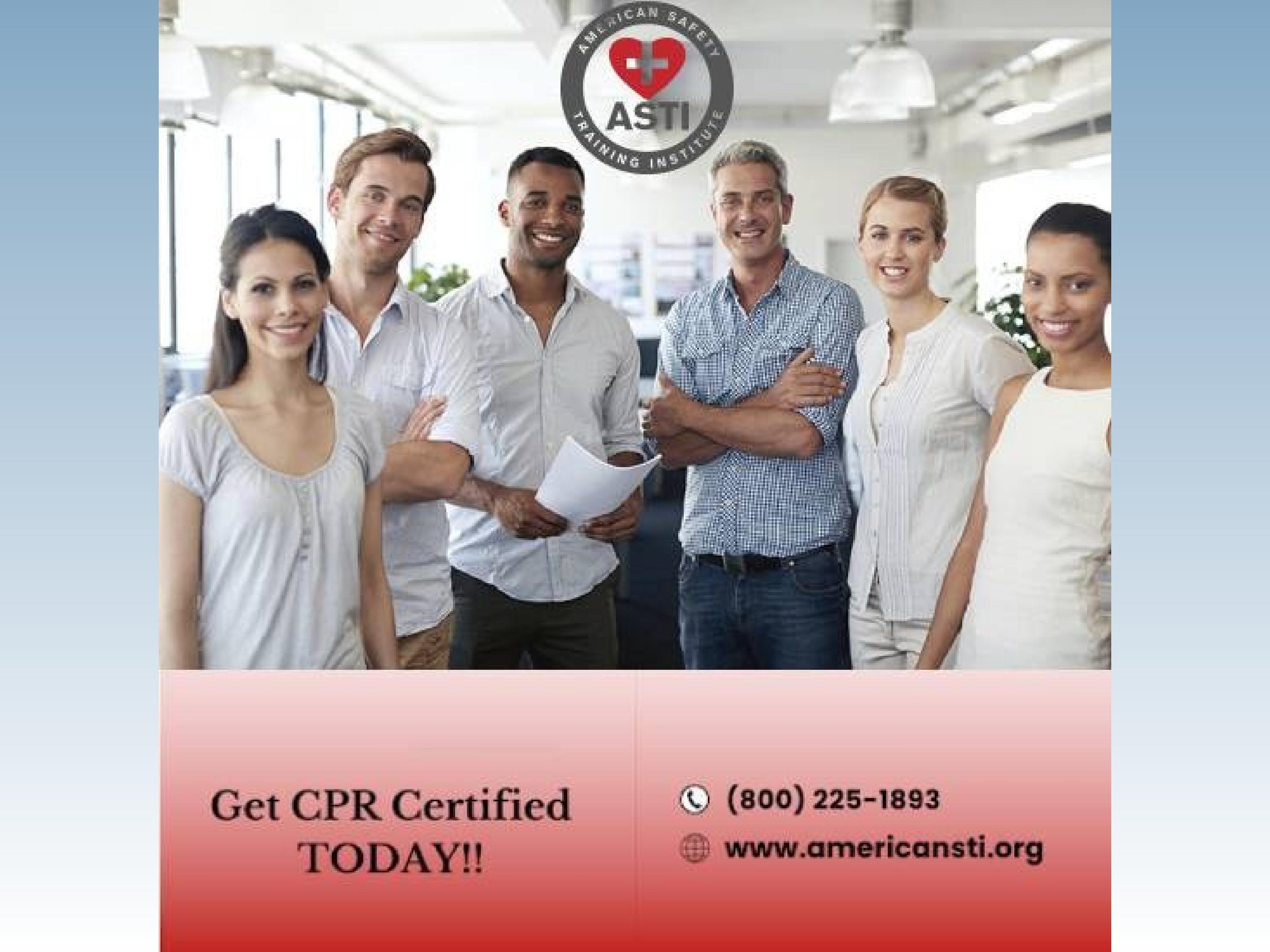 Online CPR Certification Course by American Safety Training Institute